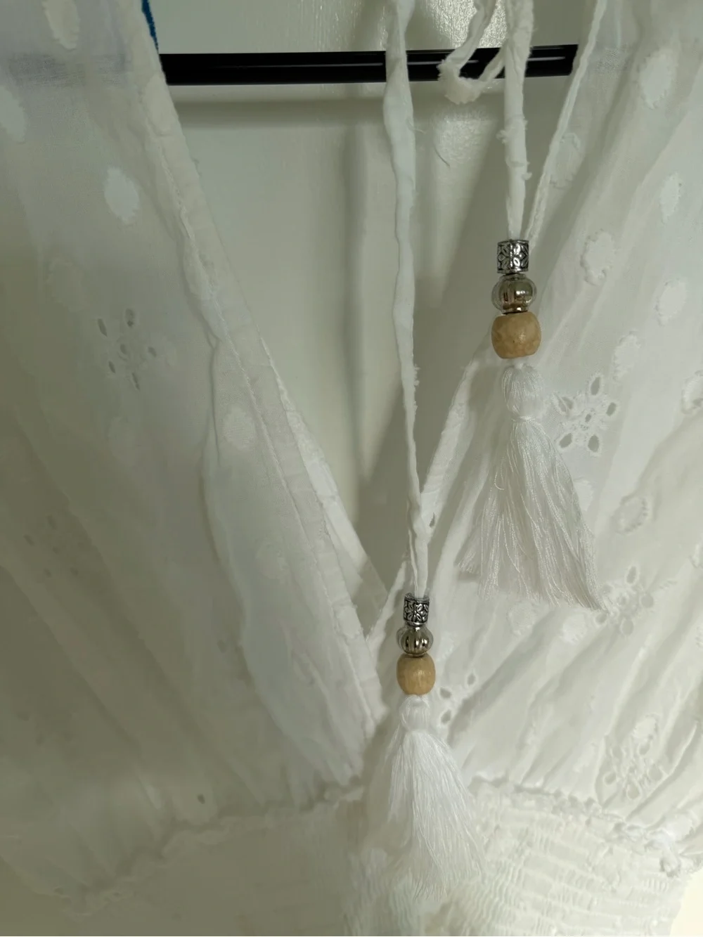 White V Summer Dress beach cover up